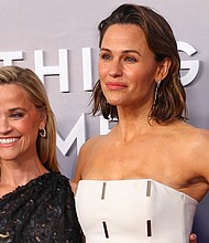 Reese Witherspoon and Jennifer Garner are seen here in April.
Mandatory Credit:	Leon Bennett/Getty Images