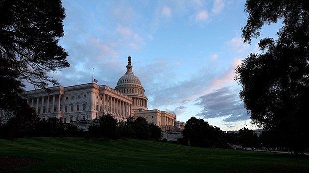 The U.S. Capitol Building is pictured here on September 30 in Washington, DC. As the House enters its third week without a speaker, nearly a dozen Republicans are vying to earn the support of their conference to wield the gavel.
Mandatory Credit:	Anna Moneymaker/Getty Images