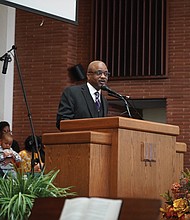 Dr. Gary Banks, pastor of Ephesus Richmond Seventh-Day Adventist Church, and other church leaders realized the need to invest more in virtual broadcast services after the COVID-19 pandemic led some churches to transition to online worship. Ephesus’ in- person worship service has resumed on Saturdays and are streamed live on YouTube.