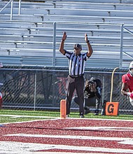 Virginia Union University had much to celebrate with its homecoming win over Lincoln University 57-0 on Oct. 21 at Hovey Field. The Panthers had 481 yards total offense to just 168 for the Lions. All-American tailback Jada Byers ran for 55 yards and four touchdowns on just 12 carries.