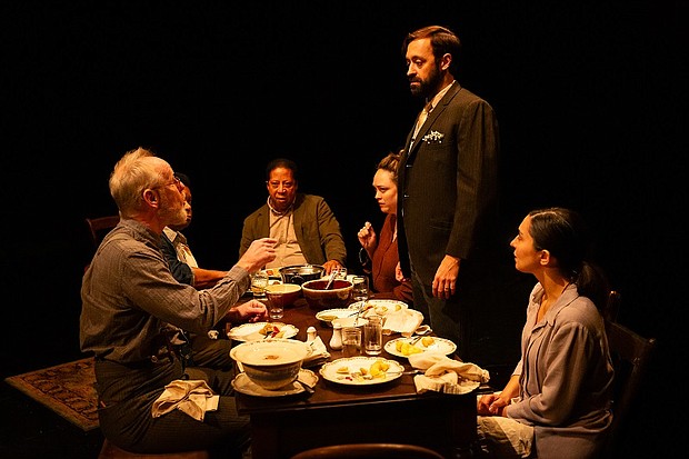 Resident Acting Company members in Little Comedies. Photo by Lynn Lane.