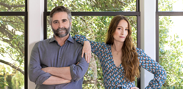 Houston Ballet artistic directors Stanton Welch and Julie Kent. Photo by Julie Soefer, courtesy of Houston Ballet.