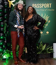 Writer/Producer, Sama'an Ashrawi, receiving his award