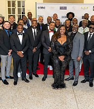 Lemon-Lime Light Media CEO, La’Torria Lemon, pictured with

2023 First Class Men of Houston Honorees