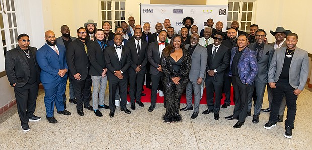 Lemon-Lime Light Media CEO, La’Torria Lemon, pictured with

2023 First Class Men of Houston Honorees