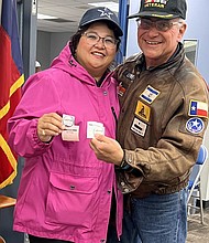 Burt Levine and wife