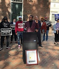 Richmond Mayor Levar M. Stoney describes the removal of 3,400 voters from Virginia’s voter rolls as "weaponized incompetence".