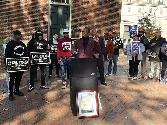 Richmond Mayor Levar M. Stoney doesn’t believe that a “coding error” is the reason 3,400 voters were removed from Virginia’s ...