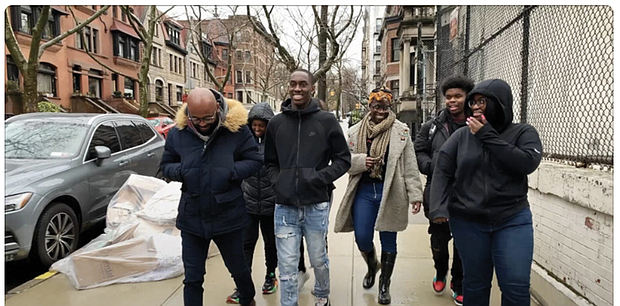 A still photograph from the documentary “gOD-Talk: A Black Millennials and Faith Conversation.”