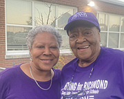 Lorna Cosby, left, and Dorothy Wilkinson