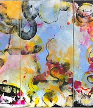 A State of Affairs, by Sharon Stone (acrylic on canvas).