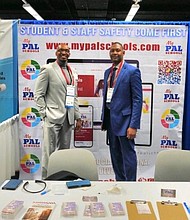 Shagmond Lowery developed the My Pal (Personal Alert Levels) Schools as a way to keep school administrators informed of incidents going on in the schools by letting students anonymously report what is going on. PHOTO PROVIDED BY FELICIA APPREY