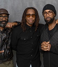 D'Wayne Wiggins, Raphael Saadiq and Timothy Christian Riley of Tony! Toni! Tone! pose for a portrait in September.
Mandatory Credit:	Gary Gerard Hamilton/AP