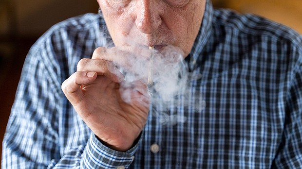 Marijuana use by the elderly is rising, but many not be aware of the cardiovascular risks, experts said.
Mandatory Credit:	Westend61/Getty Images