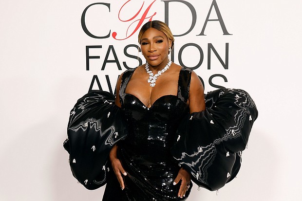 Serena Williams wore Thom Browne as she made history at the awards, becoming the first athlete to be named the CFDA's Fashion Icon.
Mandatory Credit:	Taylor Hill/FilmMagic/Getty Images