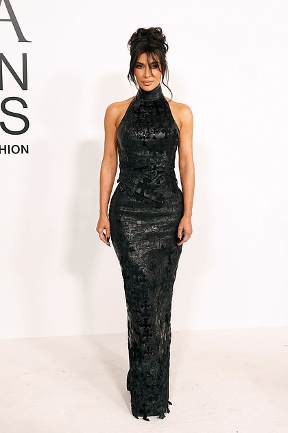 Kim Kardashian wore Chrome Hearts.
Mandatory Credit:	Taylor Hill/FilmMagic/Getty Images