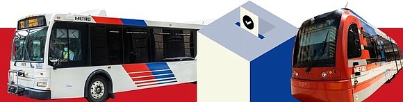Registered voters can hop on board METRO for a free round-trip ride to the voting booth on Election Day, Nov. …