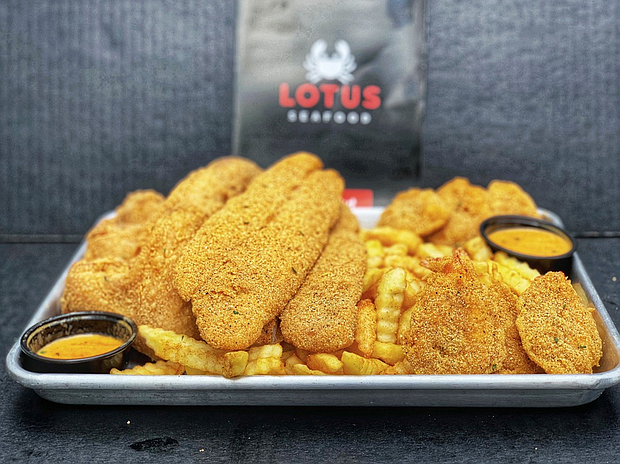 Lotus Seafood is honoring veterans and active military service members with a complementary Veterans Day Lunch choice of Fish Fillets with Fries or Shrimp and Fries at all five Houston Area locations.