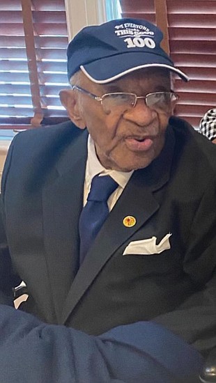 Welford Williams recently celebrated his 100th birthday with family and friends.