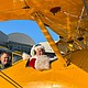 Santa arrival at the Lone Star Flight Museum