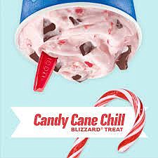 The return of the Candy Cane Chill and Frosted Sugar Cookie Blizzard Treats at DQ® Restaurants across Texas happening now …