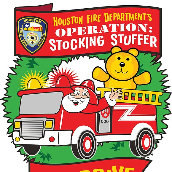 The Houston Fire Department announces the beginning of in-store shopping for Operation Stocking Stuffer.