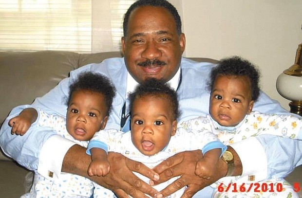William Ford “Bill” McGee’s triplet grandsons Kameron, Jordan and Sean Crawley-McGee turned 14 on Nov. 12, nearly four weeks after Deirdre Harris’ triplet daughters Kali’Co, Keri’Co and Koh’Co Robinson turned 10.