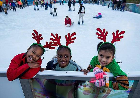 Experience the enchantment of the holiday season at the city's exclusive free ice-skating event for children.