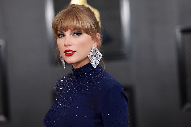 Swift pictured in Los Angeles, in February 2023.
Mandatory Credit:	Matt Winkelmeyer/Getty Images