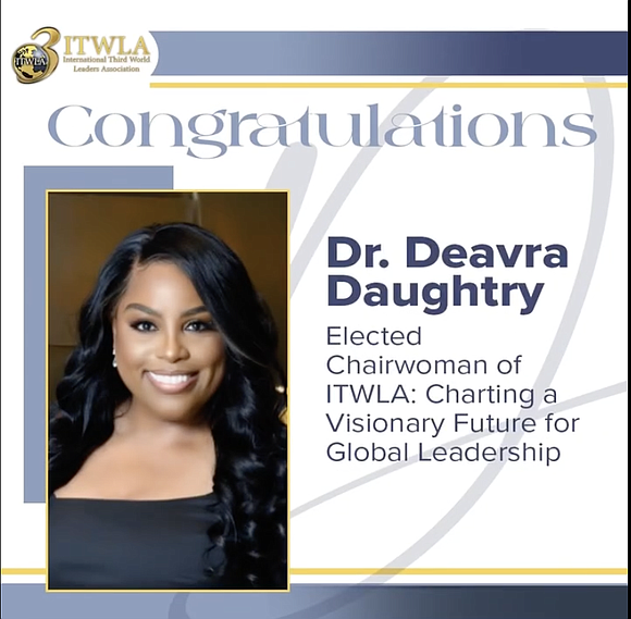Houston Style Magazine readers are celebrating the ascendancy of Dr. Deavra Daughtry as the new Chairwoman of the International Third …
