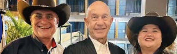 Burt and Sandra Levine with Houston Mayor-Elect John Whitmire