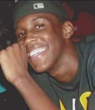 Darien Harris is seen in a family photo taken before he was wrongfully convicted.
Mandatory Credit:	Harris family/Exonerated Project