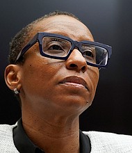 Harvard President Claudine Gay is facing intensifying pressure as the drip, drip, drip of plagiarism allegations gradually spills out. Yet Gay still has the backing of a crucial decisionmaker: her employer.
Mandatory Credit:	Ken Cedeno/Reuters