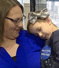 Jay loves princesses, Mickey and Minnie and all things Disney.
Mandatory Credit:	WMAR