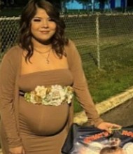 Missing Texas teen Savanah Nicole Soto, who was due to give birth any day, and her boyfriend have been found dead following a multi-day search, a family member confirmed.
Mandatory Credit:	TEXAS DEPARTMENT OF PUBLIC SAFETY/KTVT