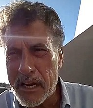 Brent Lendriet is thankful to be alive after being stranded in the wilderness for four days in the California backcountry.
Mandatory Credit:	KNXV