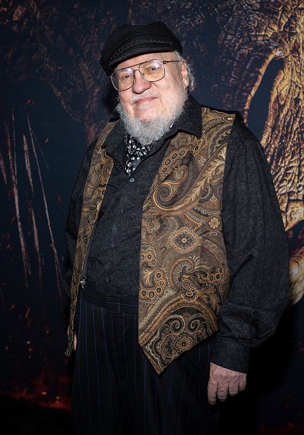 George R. R. Martin said the previously announced “House of the Dragon” prequel “Nine Voyages,” will now be animated.
Mandatory Credit:	Amanda Edwards/WireImage/Getty Images