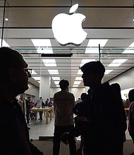 Apple shares surged 48% last year, part of the “Magnificent Seven” mega-cap tech stocks whose returns powered most of the S&P 500’s gains in 2023.
Mandatory Credit:	Mario Tama/Getty Images