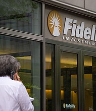 A general view of a Fidelity Investments branch in Washington, DC, on Tuesday, June 20, 2023.
Mandatory Credit:	Graeme Sloan/Sipa USA/Alamy Stock Photo