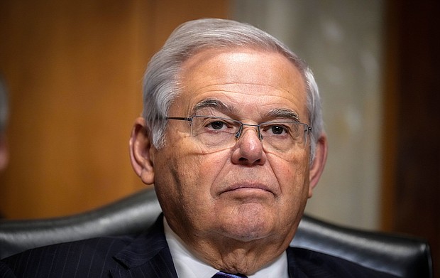Sen. Bob Menendez looks on during a Senate Foreign Relations Committee confirmation hearing on Capitol Hill, in October 2023, in Washington, DC. Sen. Menendez has been charged with receiving gifts from Qatar.
Mandatory Credit:	Drew Angerer/Getty Images