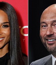 Ciara found out during an appearance on the PBS series “Finding Your Roots" that she is related to Derek Jeter.
Mandatory Credit:	Getty Images