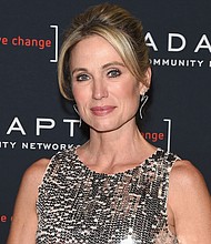 Amy Robach and T.J. Holmes parted ways with ABC after the two made headlines.
Mandatory Credit:	Gary Gershoff/Getty Images
