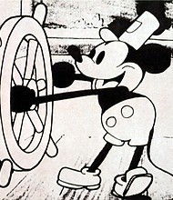 “Steamboat Willie,” entered the public domain for the first time.
Mandatory Credit:	LMPC/Getty Images