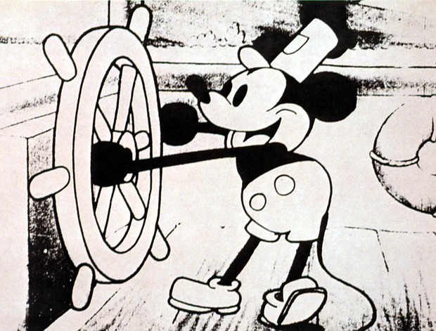 “Steamboat Willie,” entered the public domain for the first time.
Mandatory Credit:	LMPC/Getty Images