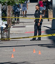 Homicides in the US declined in 2023 compared to the year prior, including in cities like New York.
Mandatory Credit:	Theodore Parisienne/For NY Daily News/Getty Images