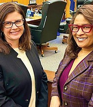 Kristen M. Nye is Richmond City Council’s new president and Ann-Frances Lambert is council’s vice president.
