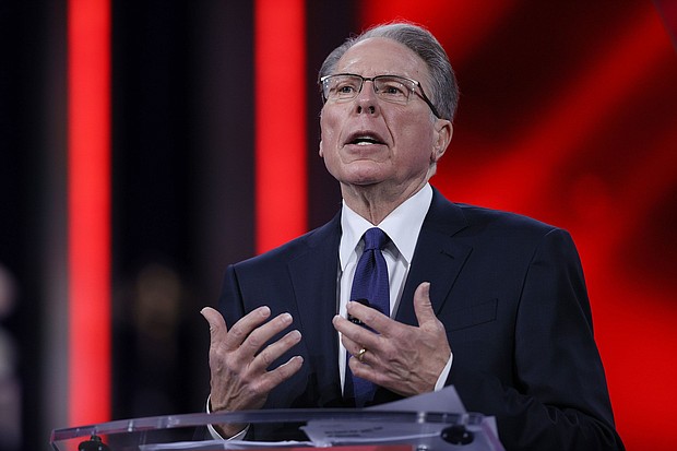 Wayne LaPierre, the executive vice president of the National Rifle Association of America, is stepping down.
Mandatory Credit:	Joe Raedle/Getty Images