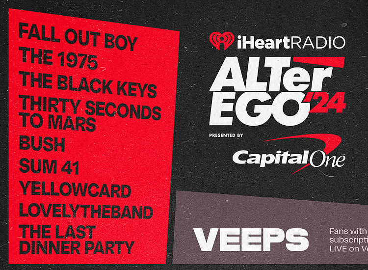 Fall Out Boy Joins Lineup for the 2024 “iHeartRadio ALTer EGO Presented