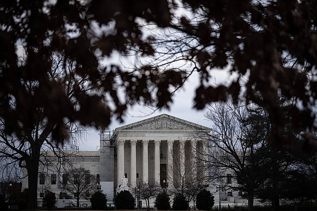 The US Supreme Court in Washington, DC.
Mandatory Credit:	Drew Angerer/Getty Images