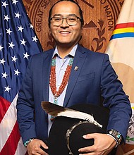 The moon is considered sacred in tribal cosmology, according to Navajo Nation President Buu Nygren.
Mandatory Credit:	The Navajo Nation Office of the President